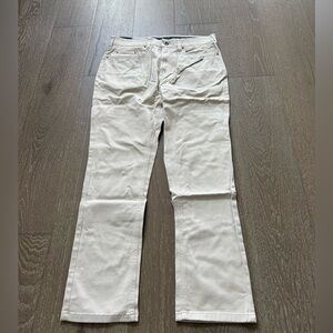 Iron Co Patriot Cream Straight-Leg pants